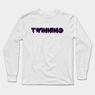 Twinning Purple Long Sleeve T-Shirt